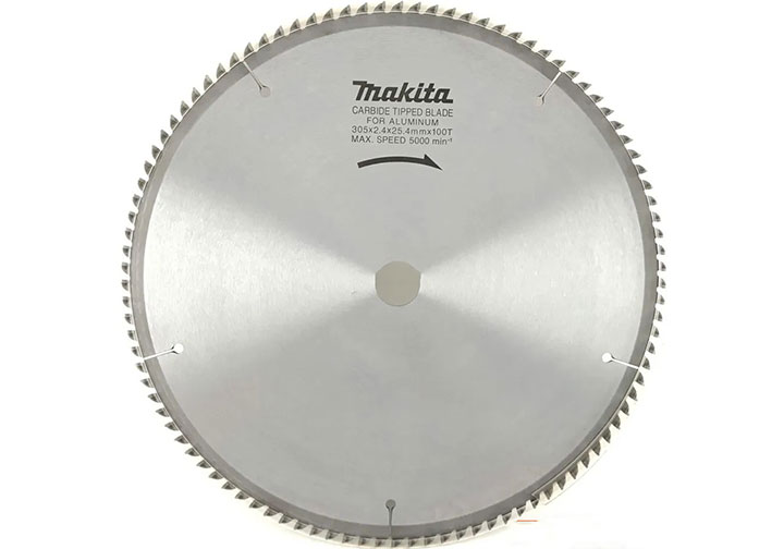 305X25.4X100T Lưỡi cưa hợp kim cắt nhôm Makita B-02820 305X25.4X100T Lưỡi cưa hợp kim cắt nhôm Makita B-02820