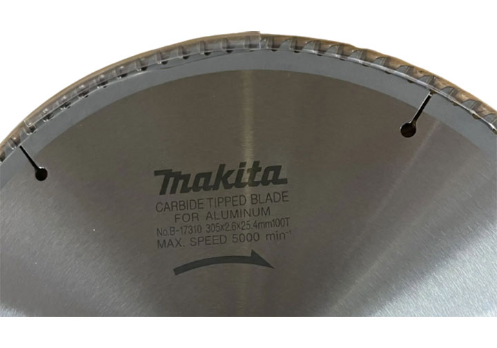 305x25.4x2.6mm Lưỡi cắt nhôm 100 răng Makita B-17310 305x25.4x2.6mm Lưỡi cắt nhôm 100 răng Makita B-17310