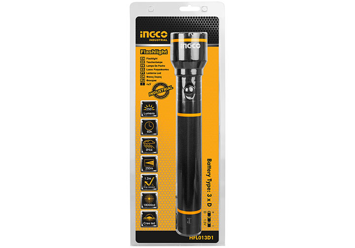 3W Đèn pin INGCO HFL013D1 3W Đèn pin INGCO HFL013D1