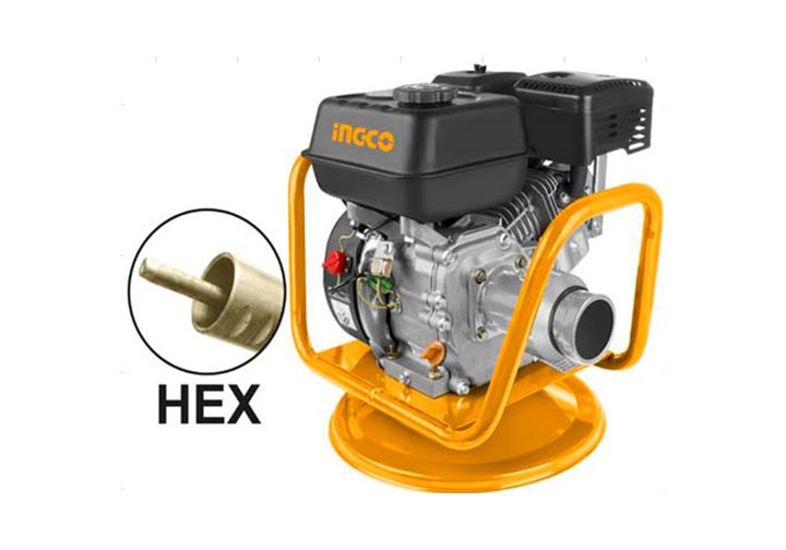 4.0KW Máy đầm dùi bê tông dùng xăng INGCO GVR-12 4.0KW Máy đầm dùi bê tông dùng xăng INGCO GVR-12