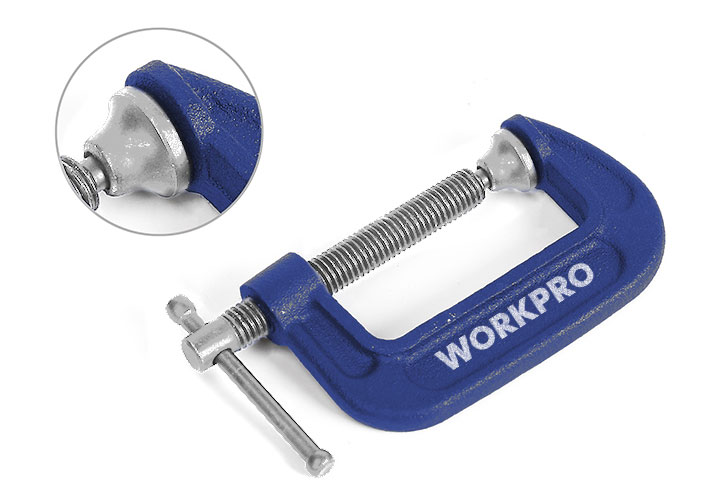 4" (100mm) Cảo chữ C Workpro WP232019 4" (100mm) Cảo chữ C Workpro WP232019