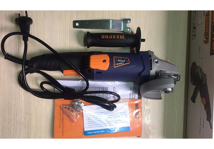 4" (100mm) Máy mài góc thân dài 950W Maxpro MPAG951/100L 4" (100mm) Máy mài góc thân dài 950W Maxpro MPAG951/100L