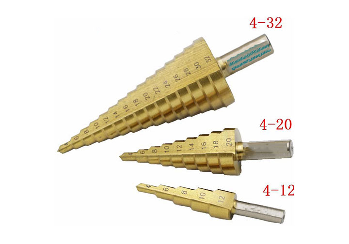 4-32mm Bộ mũi khoan chóp nón (bậc thang) 3 chi tiết Total TACSD2031 4-32mm Bộ mũi khoan chóp nón (bậc thang) 3 chi tiết Total TACSD2031