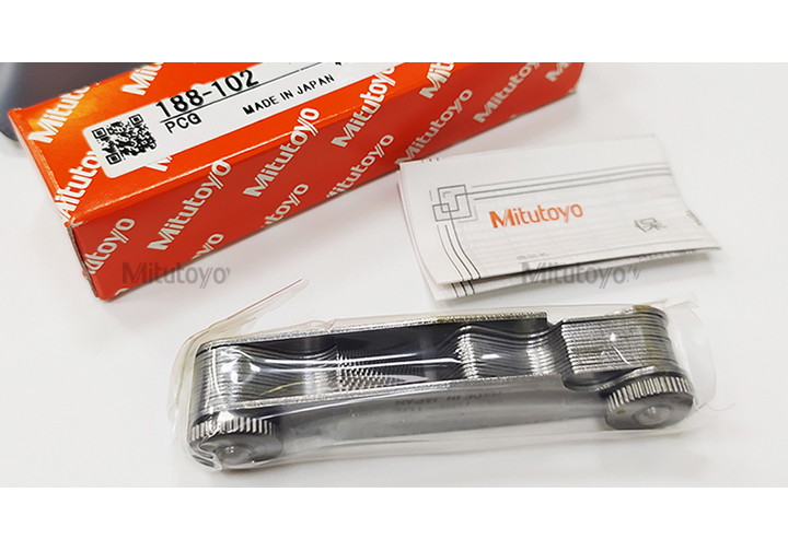 4-60 TPI Bộ dưỡng đo ren 28 lá Mitutoyo 188-102 4-60 TPI Bộ dưỡng đo ren 28 lá Mitutoyo 188-102