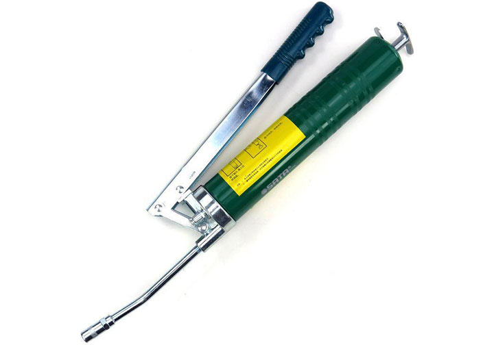 400cc Súng bơm mỡ tay cầm bọc nhựa Sata 97-203 (97203) 400cc Súng bơm mỡ tay cầm bọc nhựa Sata 97-203 (97203)