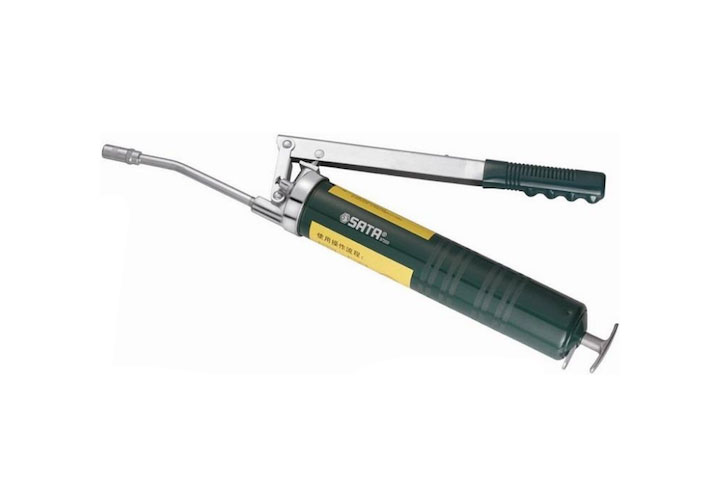 400cc Súng bơm mỡ tay cầm bọc nhựa Sata 97-203 (97203) 400cc Súng bơm mỡ tay cầm bọc nhựa Sata 97-203 (97203)