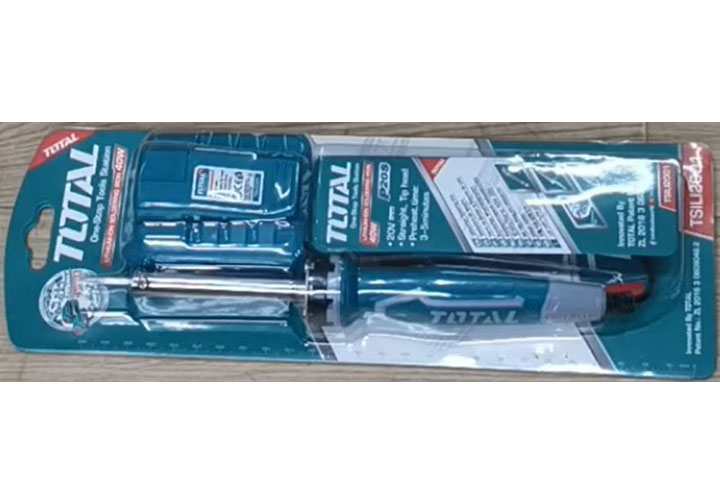40W Mỏ hàn dùng pin 20V Total TSILI2001 40W Mỏ hàn dùng pin 20V Total TSILI2001
