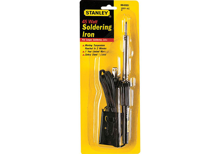 45W Mỏ hàn thiếc (đầu cắm điện tròn) Stanley 69-033B 45W Mỏ hàn thiếc (đầu cắm điện tròn) Stanley 69-033B