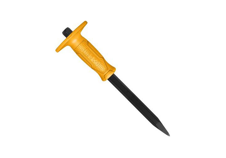 4x300mm Đục bê tông mũi nhọn INGCO HCC0841218 4x300mm Đục bê tông mũi nhọn INGCO HCC0841218