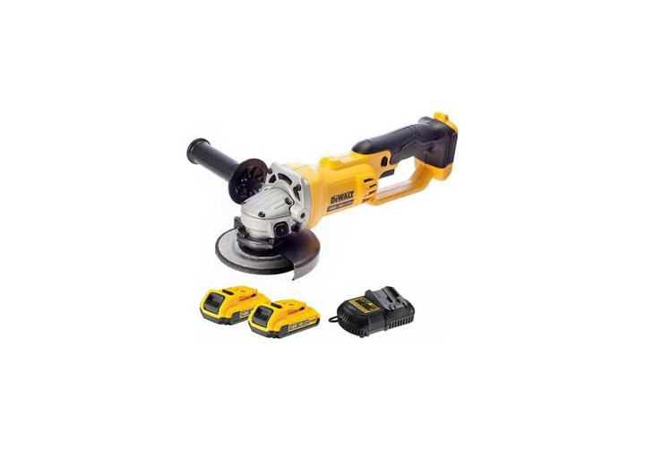 5" (125mm) Máy mài góc dùng pin 18V Dewalt DCG412D2B 5" (125mm) Máy mài góc dùng pin 18V Dewalt DCG412D2B