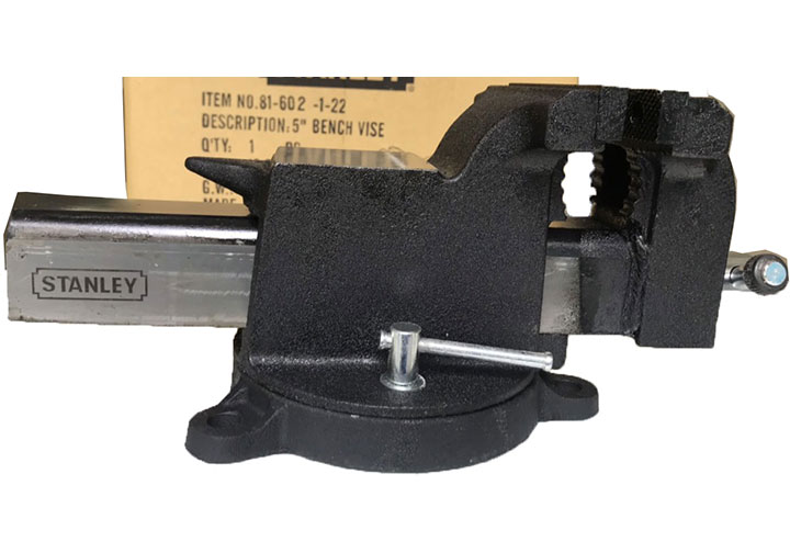 5” Êtô mâm xoay Stanley 81-602 5” Êtô mâm xoay Stanley 81-602