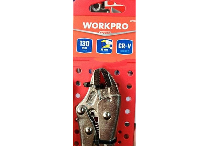 5" Kìm bấm chết mũi cong Workpro WP231057 5" Kìm bấm chết mũi cong Workpro WP231057