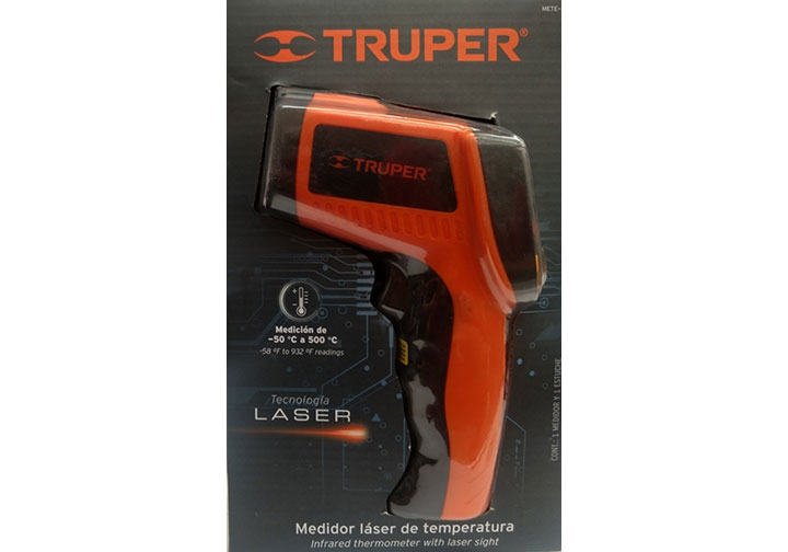 500 độC Máy đo nhiệt độ Truper 18229 (METE-500) 500 độC Máy đo nhiệt độ Truper 18229 (METE-500)