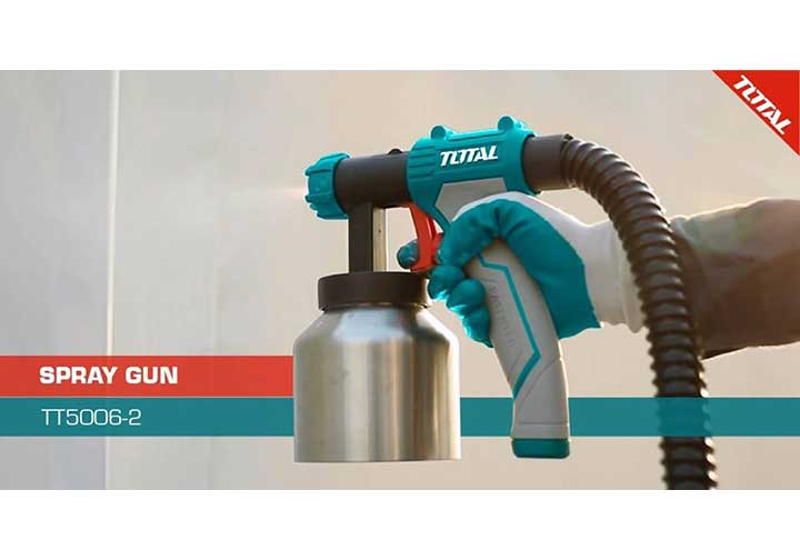 500W Máy phun sơn bình nhôm Total TT5006-2 500W Máy phun sơn bình nhôm Total TT5006-2