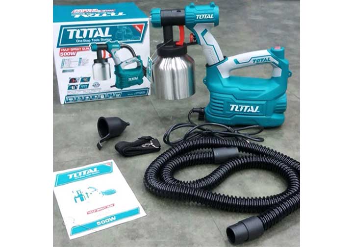500W Máy phun sơn bình nhôm Total TT5006-2 500W Máy phun sơn bình nhôm Total TT5006-2