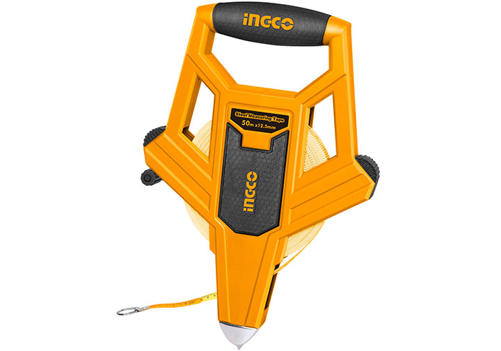 50mx12.5mm Thước dây sợi thủy tinh INGCO HFMT8250 50mx12.5mm Thước dây sợi thủy tinh INGCO HFMT8250