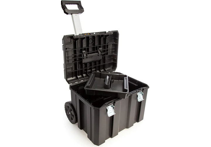 526x515x770mm Thùng đựng đồ nghề có tay kéo (IP54) Dewalt DWST83347-1 526x515x770mm Thùng đựng đồ nghề có tay kéo (IP54) Dewalt DWST83347-1