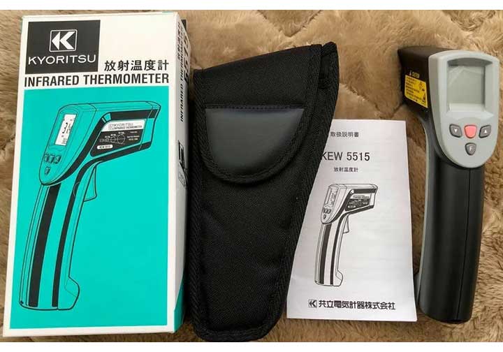 535 độ C Máy đo nhiệt độ từ xa Kyoritsu 5515 535 độ C Máy đo nhiệt độ từ xa Kyoritsu 5515