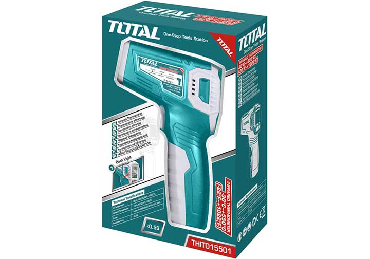 550 độC Máy đo nhiệt độ tia hồng ngoại Total THIT015501 550 độC Máy đo nhiệt độ tia hồng ngoại Total THIT015501