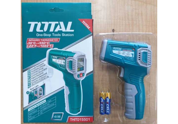 550 độC Máy đo nhiệt độ tia hồng ngoại Total THIT015501 550 độC Máy đo nhiệt độ tia hồng ngoại Total THIT015501