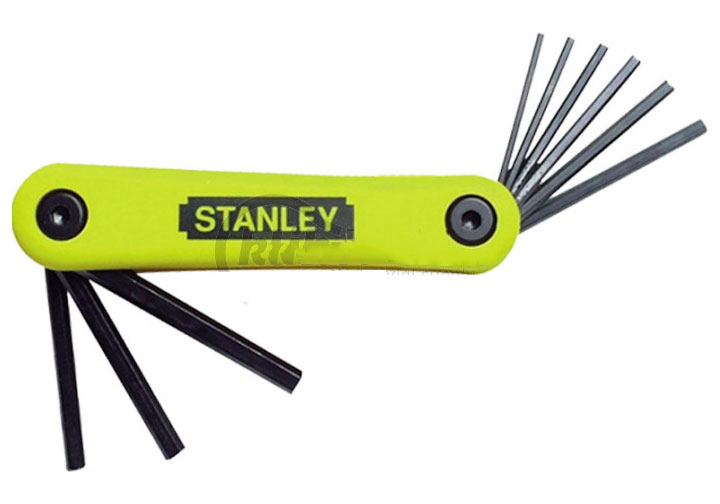 5/64-1/4" Bộ lục giác xếp đầu bằng 9 chi tiết Stanley 69-259-22 5/64-1/4" Bộ lục giác xếp đầu bằng 9 chi tiết Stanley 69-259-22