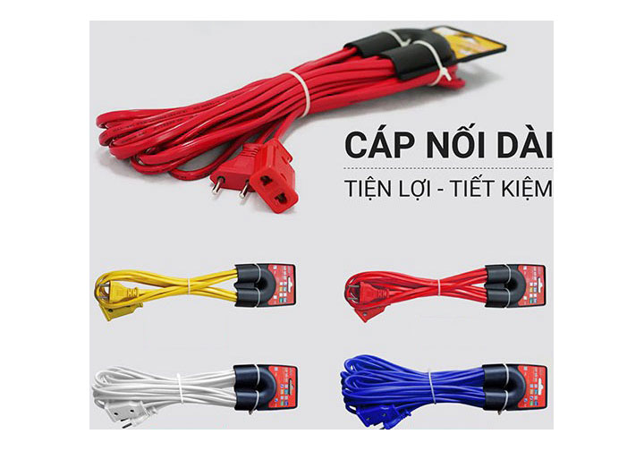 5m Dây cáp điện nối dài 10A Lioa C5-2-10A 5m Dây cáp điện nối dài 10A Lioa C5-2-10A