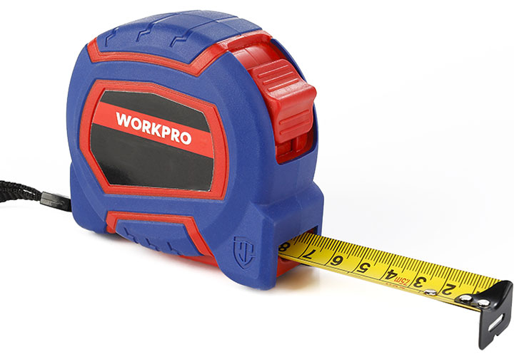 5m x 19mm Thước cuộn thép nylon Workpro WP261009 5m x 19mm Thước cuộn thép nylon Workpro WP261009