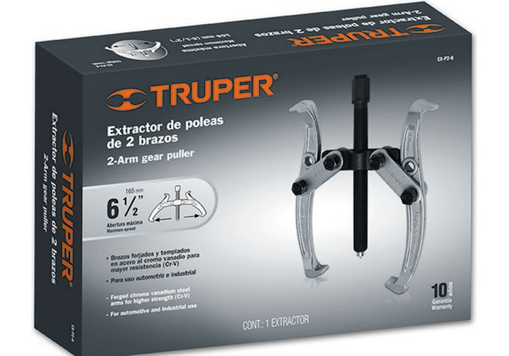 6" (150mm) Cảo 2 chấu Truper 14498 (EX-P2-6) 6" (150mm) Cảo 2 chấu Truper 14498 (EX-P2-6)