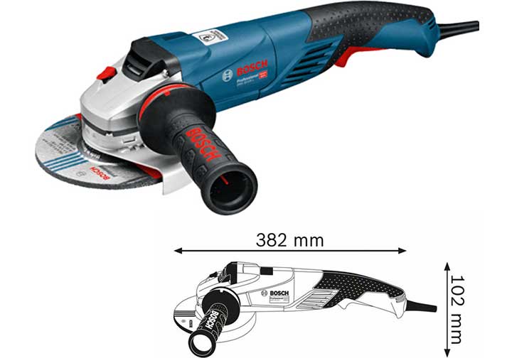 6" (150mm) Máy mài góc 1800W Bosch GWS 18-150 PL 6" (150mm) Máy mài góc 1800W Bosch GWS 18-150 PL