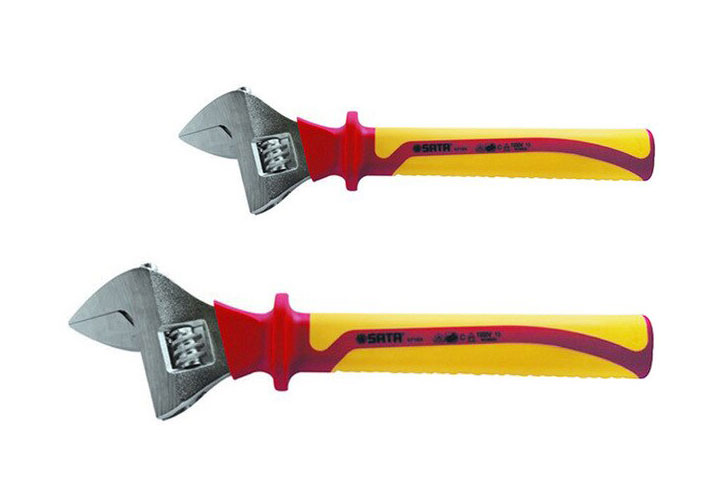 6" (150mm) Mỏ lết cách điện cầm tay Sata 47-101 (47101) 6" (150mm) Mỏ lết cách điện cầm tay Sata 47-101 (47101)