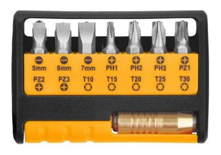 6.35x25mm Bộ 15 đầu tua vít INGCO AKSD0151 6.35x25mm Bộ 15 đầu tua vít INGCO AKSD0151