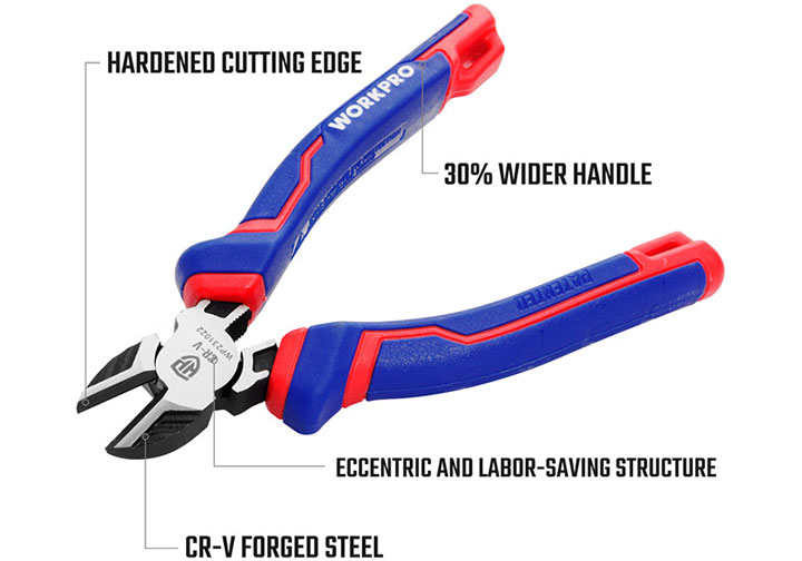 6" Kìm cắt bằng thép CR-V Workpro WP231022 6" Kìm cắt bằng thép CR-V Workpro WP231022