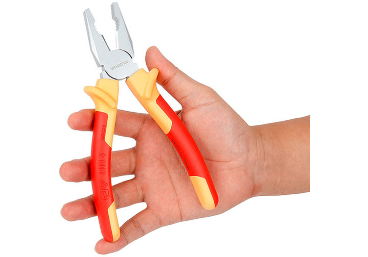 6" Kìm răng cách điện Workpro WP342016 6" Kìm răng cách điện Workpro WP342016
