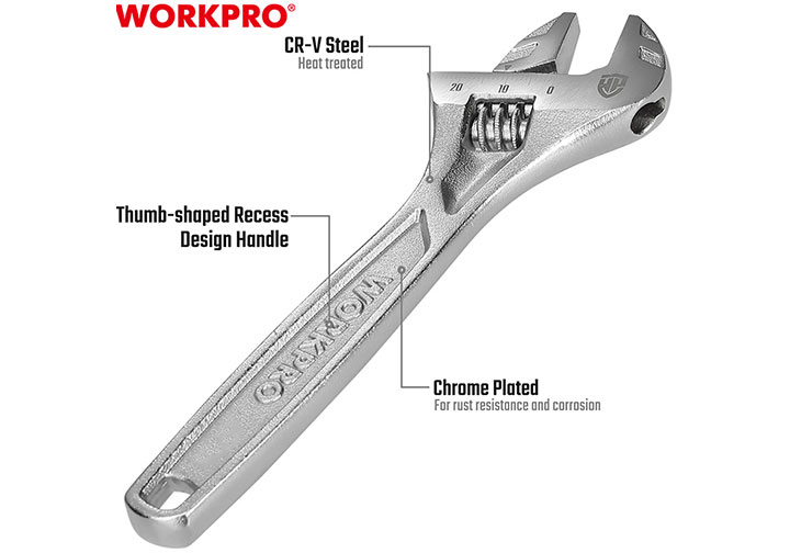 6" Mỏ lết (dòng Heave duty) Workpro WP272006 6" Mỏ lết (dòng Heave duty) Workpro WP272006