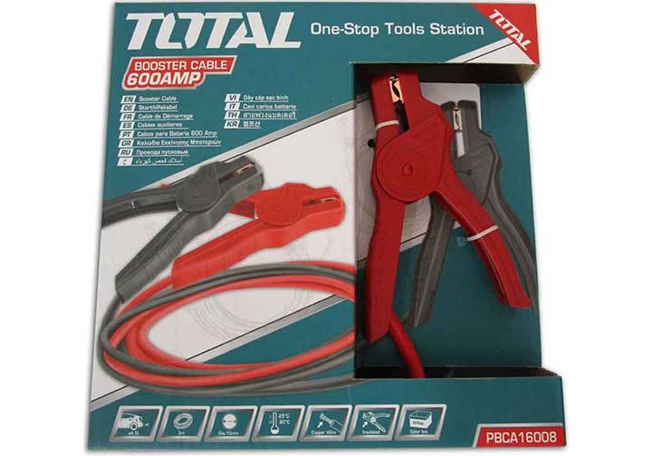600A Dây sạc bình dài 3 mét Total PBCA16008L 600A Dây sạc bình dài 3 mét Total PBCA16008L