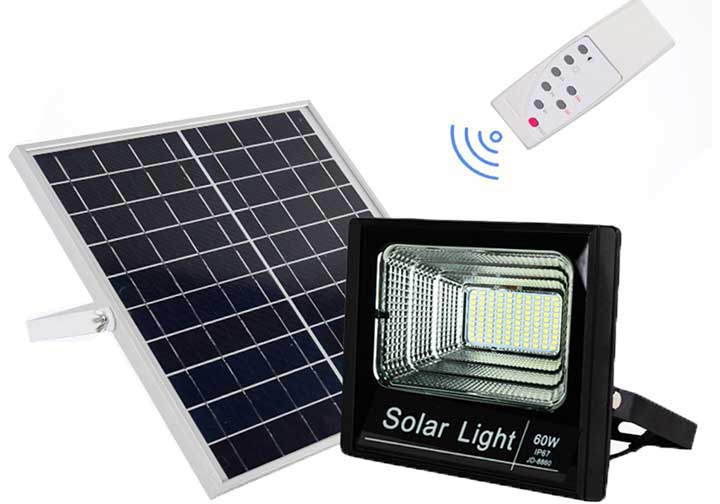 60W Đèn năng lượng mặt trời Solar Light JD-8860L 60W Đèn năng lượng mặt trời Solar Light JD-8860L