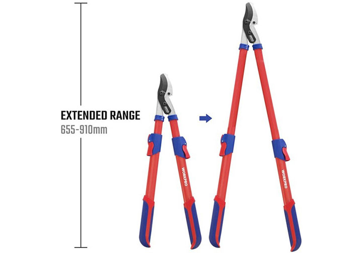 655-910mm Kéo cắt cành gấp gọn Workpro WP332007 655-910mm Kéo cắt cành gấp gọn Workpro WP332007