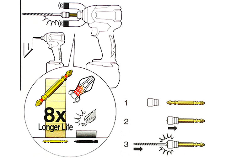 65mm Bộ vít Torsion và nam châm tăng lực hút Makita B-30483 (Bỏ mẫu) 65mm Bộ vít Torsion và nam châm tăng lực hút Makita B-30483 (Bỏ mẫu)