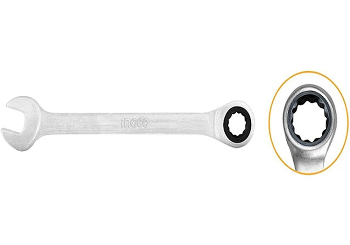 6mm Cờ lê vòng miệng tự động INGCO HCSPAR061 6mm Cờ lê vòng miệng tự động INGCO HCSPAR061