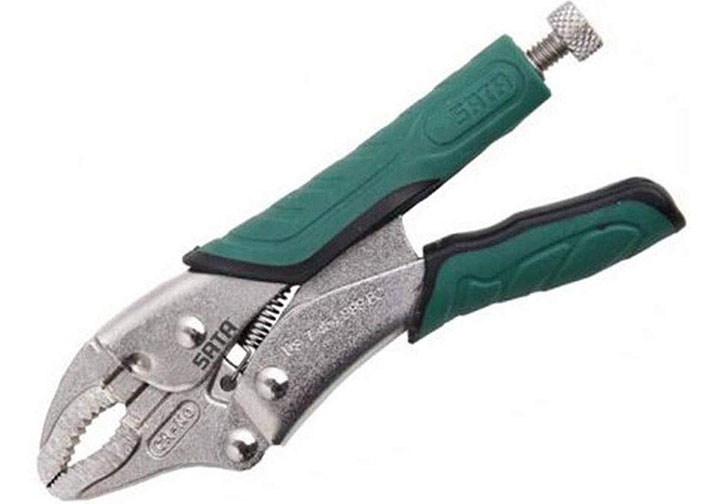 7" (180mm) Kìm bấm chết mũi cong Sata 71-106 (71106) 7" (180mm) Kìm bấm chết mũi cong Sata 71-106 (71106)