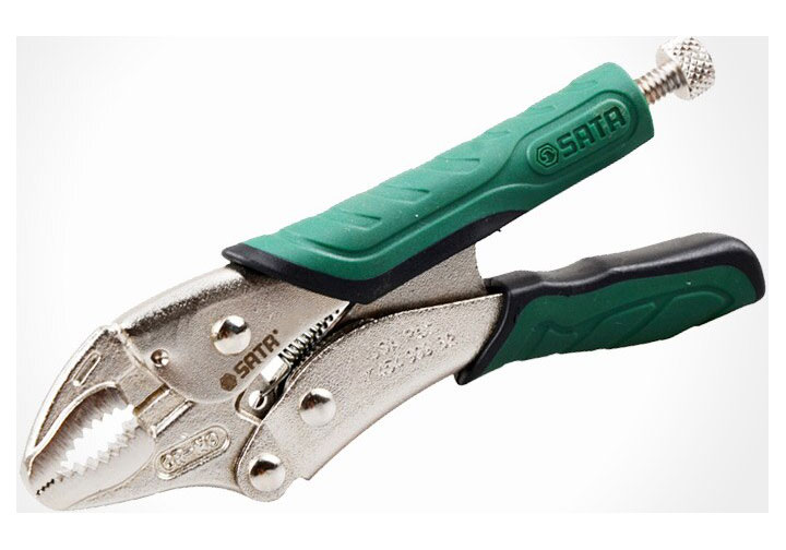 7" (180mm) Kìm bấm chết mũi cong Sata 71-106 (71106) 7" (180mm) Kìm bấm chết mũi cong Sata 71-106 (71106)