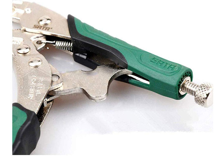 7" (180mm) Kìm bấm chết mũi cong Sata 71-106 (71106) 7" (180mm) Kìm bấm chết mũi cong Sata 71-106 (71106)