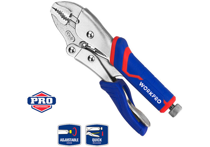 7" Kìm bấm chết bằng thép CR-V Workpro WP231073 7" Kìm bấm chết bằng thép CR-V Workpro WP231073