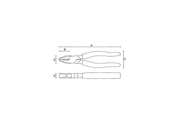 7" Kìm điện Keiba PH-107 7" Kìm điện Keiba PH-107