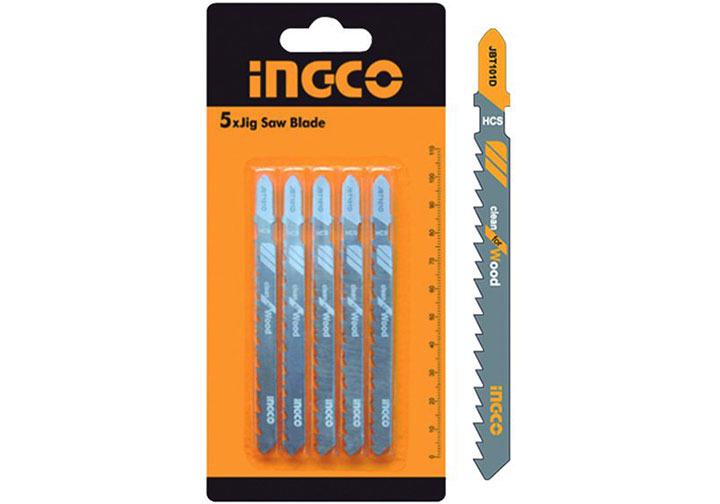 74mm Bộ lưỡi cưa lọng gỗ 5 chi tiết INGCO JBT101D 74mm Bộ lưỡi cưa lọng gỗ 5 chi tiết INGCO JBT101D