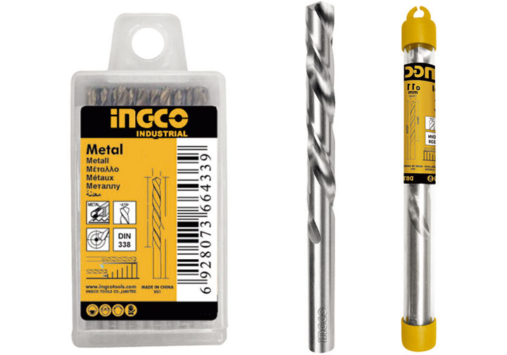 7x109mm Mũi khoan kim loại M2 HSS 109mm INGCO DBT1110701 7x109mm Mũi khoan kim loại M2 HSS 109mm INGCO DBT1110701