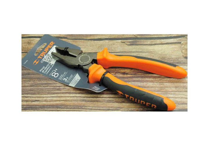 8" (200mm) Kìm răng (điện) cao cấp cách điện 1000V Truper 17330 (T201-8X) 8" (200mm) Kìm răng (điện) cao cấp cách điện 1000V Truper 17330 (T201-8X)