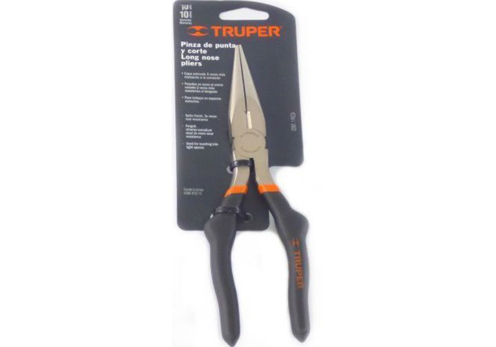 8" (203mm) Kìm mũi nhọn Truper 17310 (T203-8) 8" (203mm) Kìm mũi nhọn Truper 17310 (T203-8)