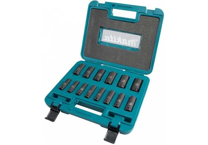 8-22mm Bộ đầu tuýp 3/8" 14 chi tiết Makita B-55550 8-22mm Bộ đầu tuýp 3/8" 14 chi tiết Makita B-55550