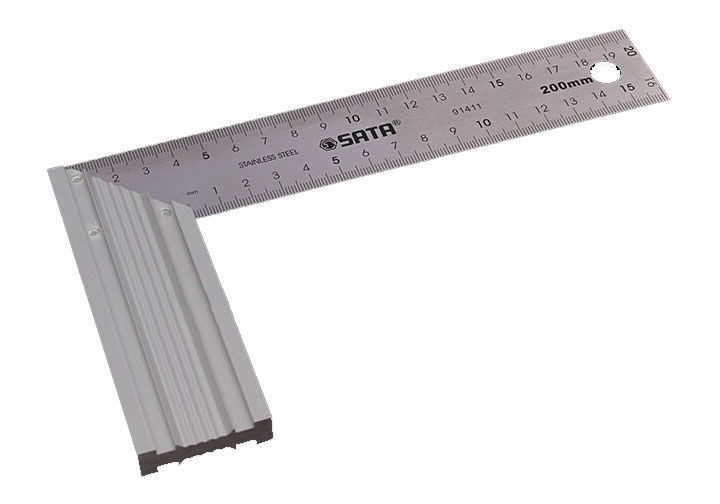 8" Thước eke vuông Sata 91-411 (91411) 8" Thước eke vuông Sata 91-411 (91411)